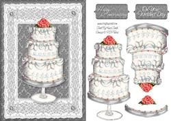 Wedding Cake Card Front