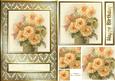 Orange Roses Quick Card