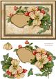 Vintage Cream Flowers Quick Card