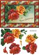 Vintage Roses Birthday Quick Card