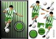 Footballer Quick Card - Green