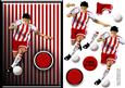 Footballer Quick Card - Red