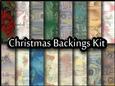 Christmas Backings Kit
