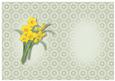 Daffodils & Garden Insert