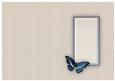 Gentian and Butterflies Insert