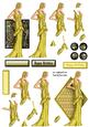 Lady in Yellow Dress Decoupage