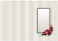 Vintage Girl with Autumn Roses Insert