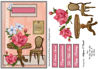 Female Birthday Card or Special Occasion