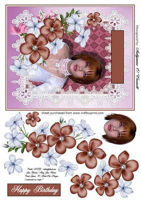 Female Birthday Card or Special Occasion