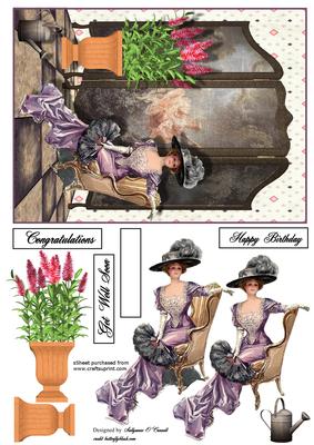 Female Birthday Card or Special Occasion