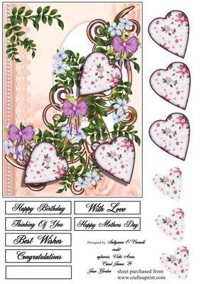 Female Birthday Card or Special Occasion