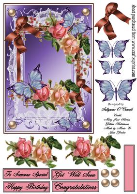 Female Birthday Card or Special Occasion