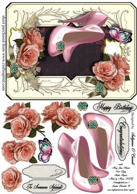 Female Birthday Card or Special Occasion