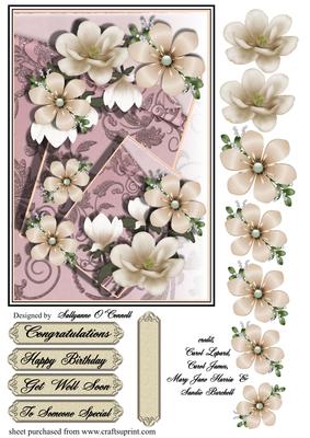 Female Birthday Card or Special Occasion