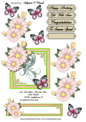 Female Birthday Card or Special Occasion