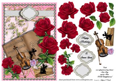 Female Birthday Card or Special Occasion
