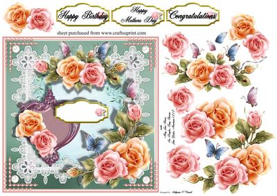 Female Birthday Card or Special Occasion