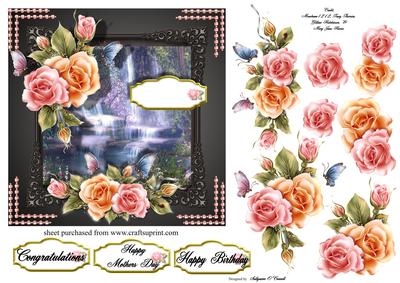 Female Birthday Card or Special Occasion