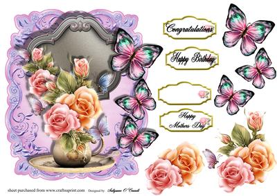 Female Birthday Card or Special Occasion