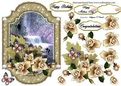Female Birthday Card or Special Occasion
