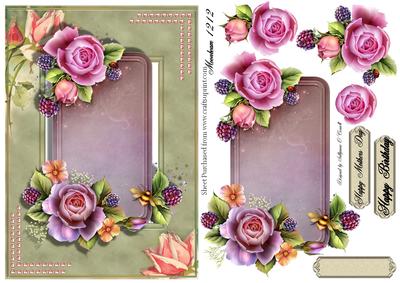 Female Birthday Card or Special Occasion