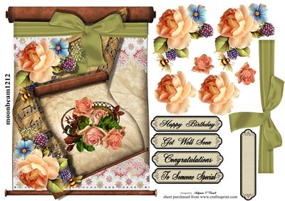 Female Birthday Card or Special Occasion