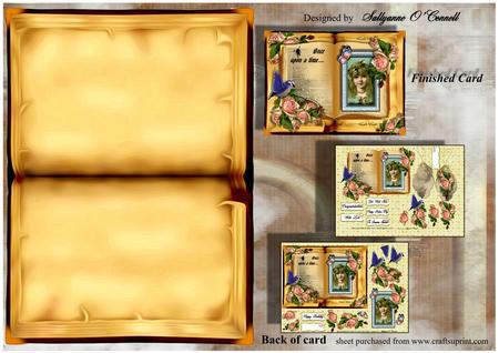 Female Card or Other Occasion Book Card Kit