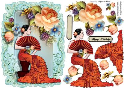 Female Birthday Card or Special Occasion