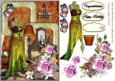 Female Birthday Card or Special Occasion