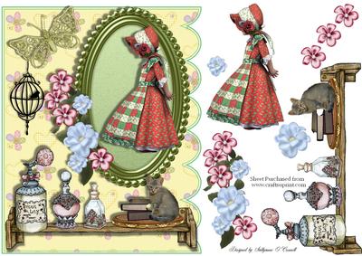 Little Girl Card