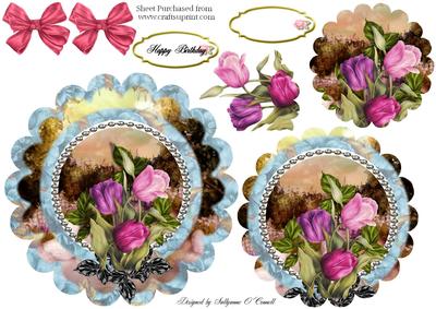 Female Birthday Card or Special Occasion