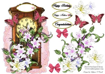 Female Birthday Card or Special Occasion