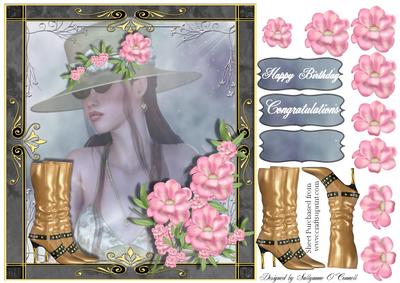 Female Birthday Card or Special Occasion