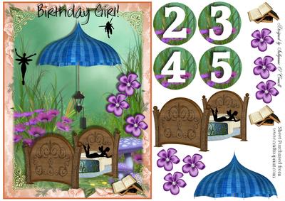 Little Girl Card 2 - 5