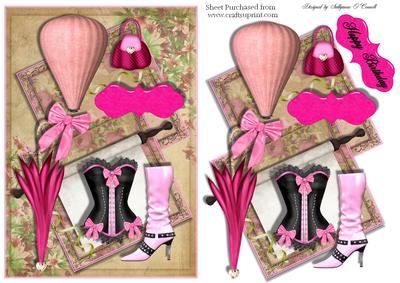 Female Birthday Card or Special Occasion