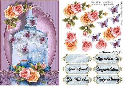 Female Birthday Card or Special Occasion