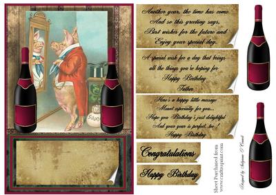 Male Birthday Card or Other Occasion