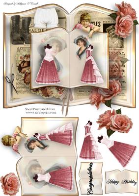 Female Birthday Card or Special Occasion