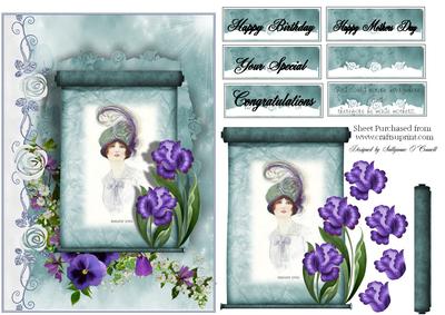 Female Birthday Card or Special Occasion