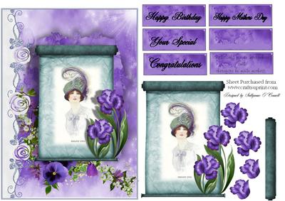Female Birthday Card or Special Occasion