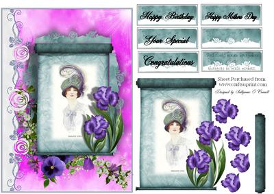 Female Birthday Card or Special Occasion