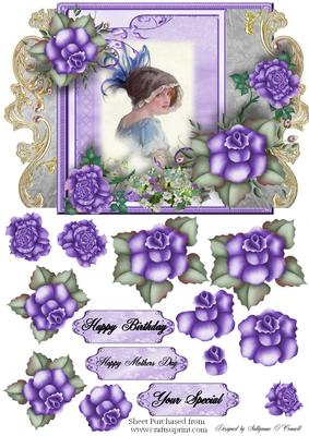 Female Birthday Card or Special Occasion