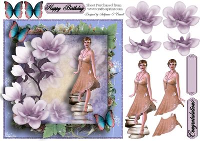 Female Birthday Card or Special Occasion