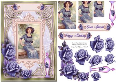 Female Birthday Card or Special Occasion