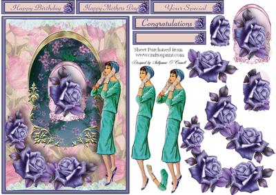 Female Birthday Card or Special Occasion