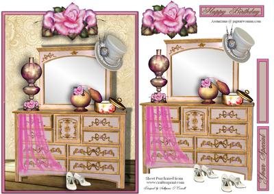 A Sweet Girls Dressing Table