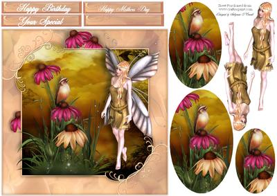 Fairy and Her Winged Friend