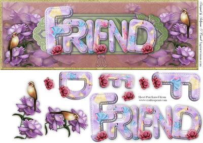 Large Dl Name Card Friend