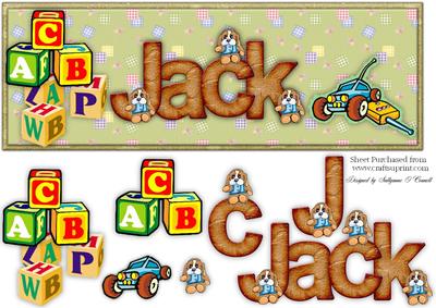 Large Dl Name Card Jack