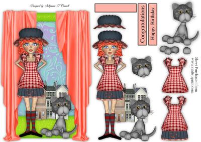 Ragdoll Card Topper